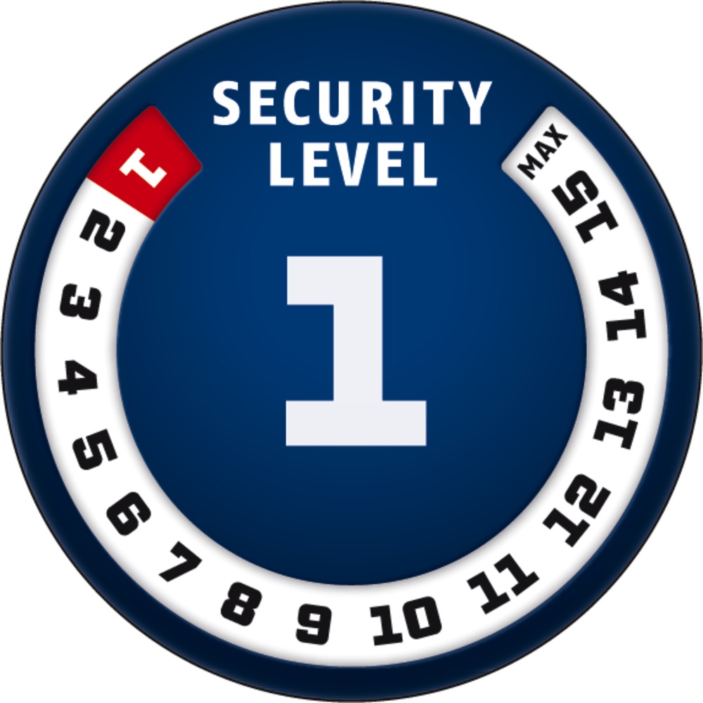 Nivel de seguridad 1/15 | ABUS GLOBAL PROTECTION STANDARD ® |